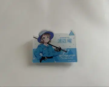 와타나베 요 간판 소녀 콜라보 아크릴 네임 배지