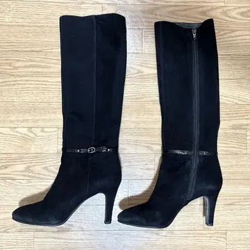 DIANA 다이애나 롱 부츠 블랙 스웨이드 23.5cm 고급 신발