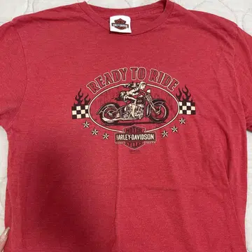 Harley-Davidson 레드 T셔츠