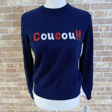 Coucou!! 네이비 스웨터 긴팔 M