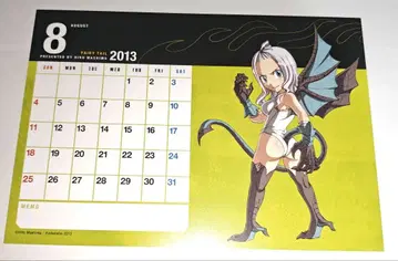 페어리 테일 미라젠 달력 카드 2013