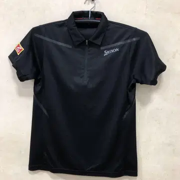 Srixon Z STAR 남성용 골프 블랙 피케 셔츠