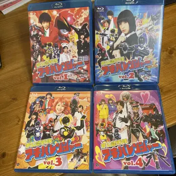 Blu-ray 비공인전대 아키바레인저 전 4권 세트