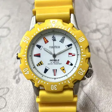 새상품 배터리 새상품급 멋진 nautica 남성용 손목시계 작동품