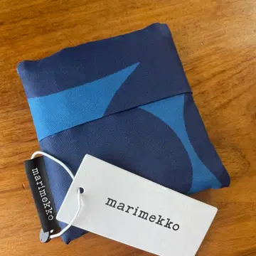 완판템 marimekko 마리메꼬 에코백 블루