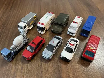 토미카 TOMICA 일하는 자동차 긴급 차량 묶음 판매 10대