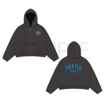 [ 신상품 ] FRUITSZIPPER 마나카 마나 최애 후드티 마나피
