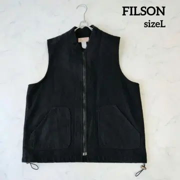 [레어] FILSON 필슨 울 베스트 USA 블랙 L