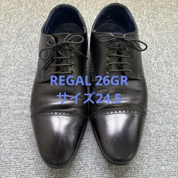 REGAL 블랙 비즈니스 슈즈