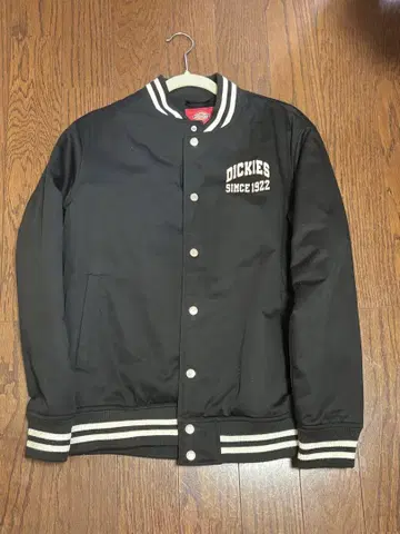 Dickies 블랙 바시티 자켓 M 사이즈