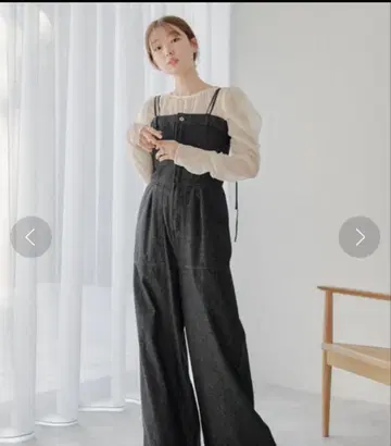 Kastane 데님 베어 살로펫