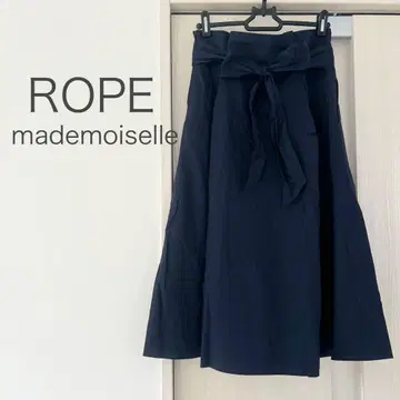 ROPE mademoiselle 허리 리본 플레어 스커트 36