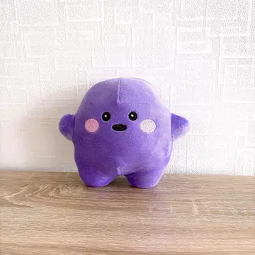 오사카 만박 독일 파빌리온 서큘러 봉제 인형 대 퍼플 보라색