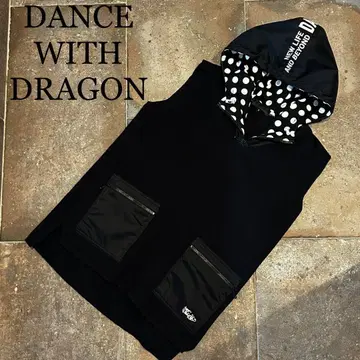 DANCE WITH DRAGON 여성용 베스트 2(M) 하프 지퍼