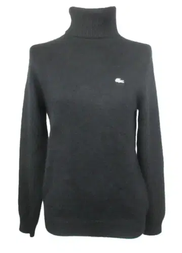 Lacoste 라코스테 터틀넥 스웨터 블랙 울 40