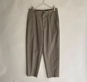 스티븐 알란 1 플리츠 슬랙스 팬츠 건클럽 체크