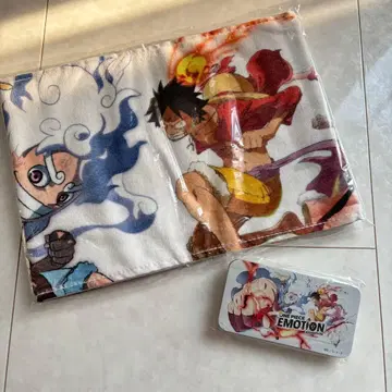 [ 새상품 묶음 판매 ] 원피스 모션 굿즈 타월 스티커 니카