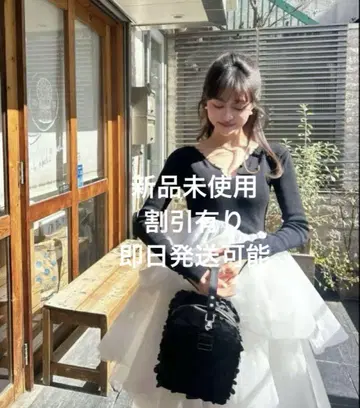당일 발송 가능 Bibiy. DELPHINE TULLE DRESS