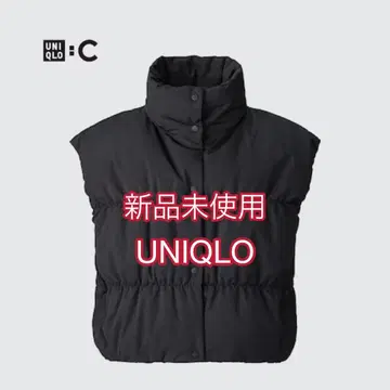 미사용 새상품 UNIQLO 유니클로 / 다운 크롭 베스트