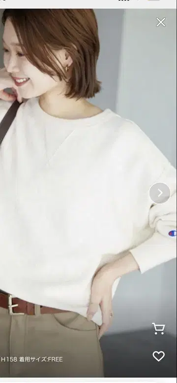 SLOBE IENA Champion / 챔피온 무지 가제트 맨투맨