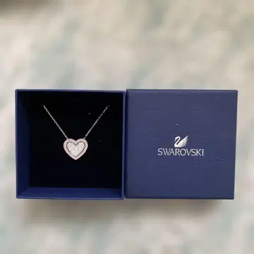 Swarovski 하트형 크리스탈 목걸이