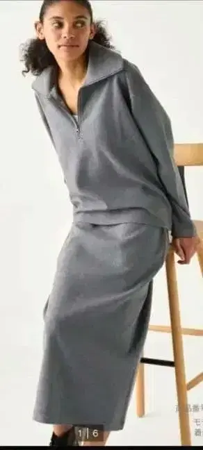 재가격 인하! 새상품 유니클로 브러쉬드 저지 셋업