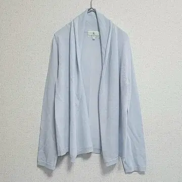 쿠미쿄쿠 가디건 버튼리스 숄카라 스카이블루 2 겉옷