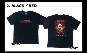 SATANIC CARNIVAL 2022 티셔츠 미사용 새상품