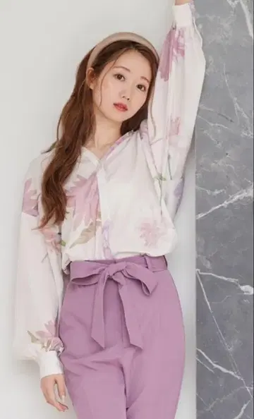 MIIA 오리지널 플라워 셔츠