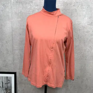 chiaretta bis 티셔츠 긴팔 하이넥 여성용