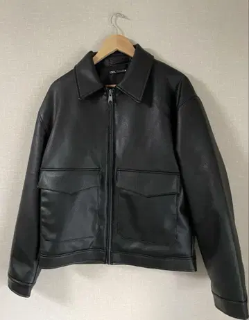 ZARA 자라 가죽 자켓 L 미사용 새상품