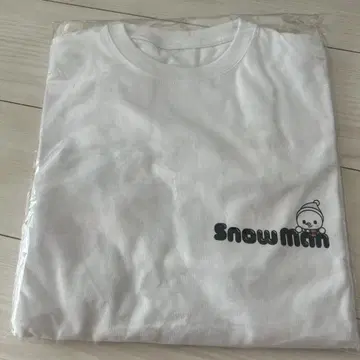 SnowMan Snow World 티셔츠 로고ver. 미개봉 새상품