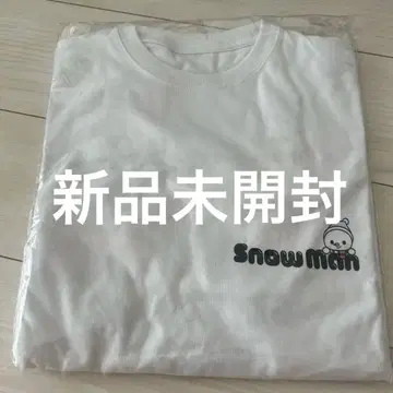 SnowMan Snow World 티셔츠 로고ver. 미개봉 새상품
