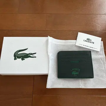 LACOSTE 스마트 카드 케이스 동전 지갑 새상품