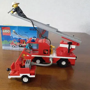 LEGO 6593 올드 레고 / 소방차와 트레일러