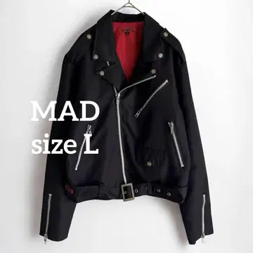 1517 MAD 머드 라이더 자켓 블랙 펑크