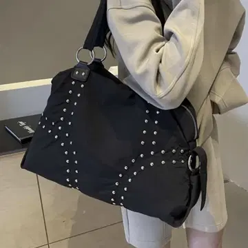 리벳 대용량 토트백
