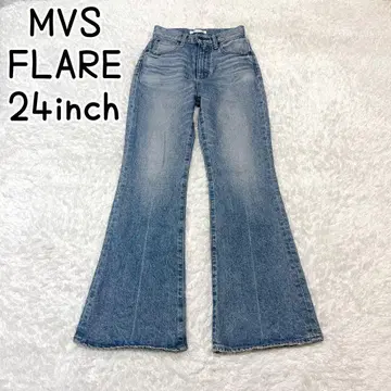 MOUSSY 마우지 플레어 데님 MVS FLARE 24 라이트 블루