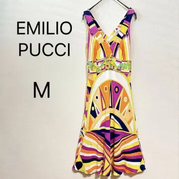 EMILIO PUCCI 슬리브리스 원피스 M