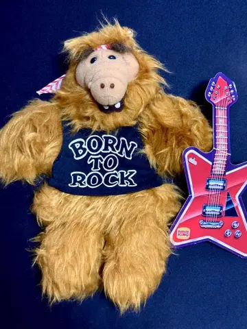 ALF 알프 버거킹 밀토이 봉제 인형 락 빈티지 80
