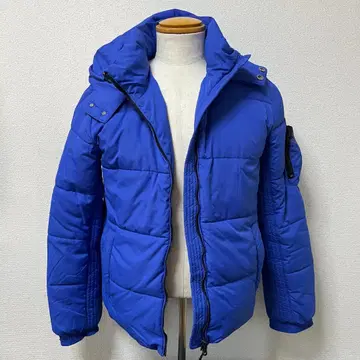 LHP 다운 자켓 블루 남성용 M 사이즈