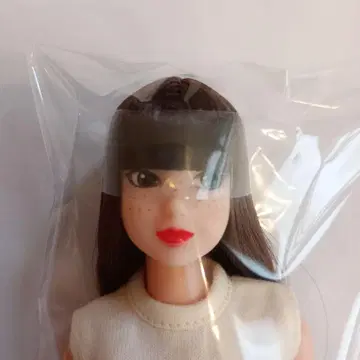 Today's momoko 인형 본체 다크 브라운 빨간색 립 주근깨 있음