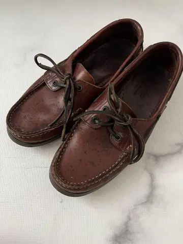 Para boot 브라운 로퍼