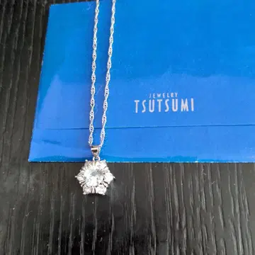 TSUTSUMI 꽃 모티브 목걸이
