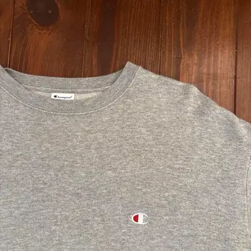 Champion 그레이 숏 슬리브 트레이닝복