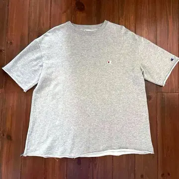 Champion 그레이 숏 슬리브 트레이닝복