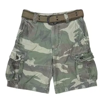 abercrombie&fitch 카고 카모플라쥬 반바지
