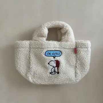 스누피 보아 토트백 ROOTOTE