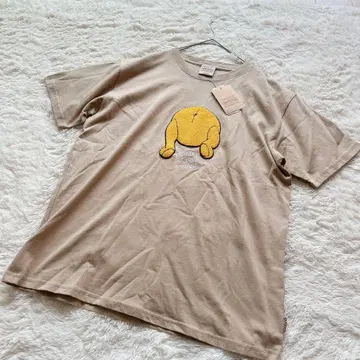 아웃도어 푸우 T셔츠 베이지 XL