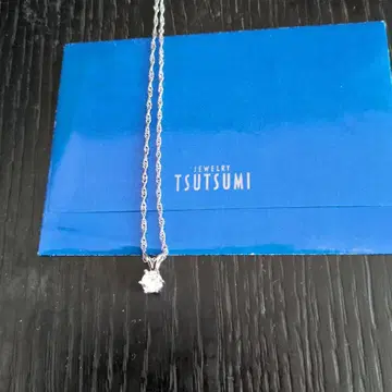 TSUTSUMI 다이아몬드 펜던트 목걸이